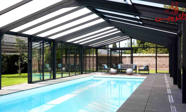 همه چیز درباره هزینه ساخت استخر بزرگ + شرایط قانونی و فنی 1 A swimming pool inside a house AI-generated content may be incorrect.