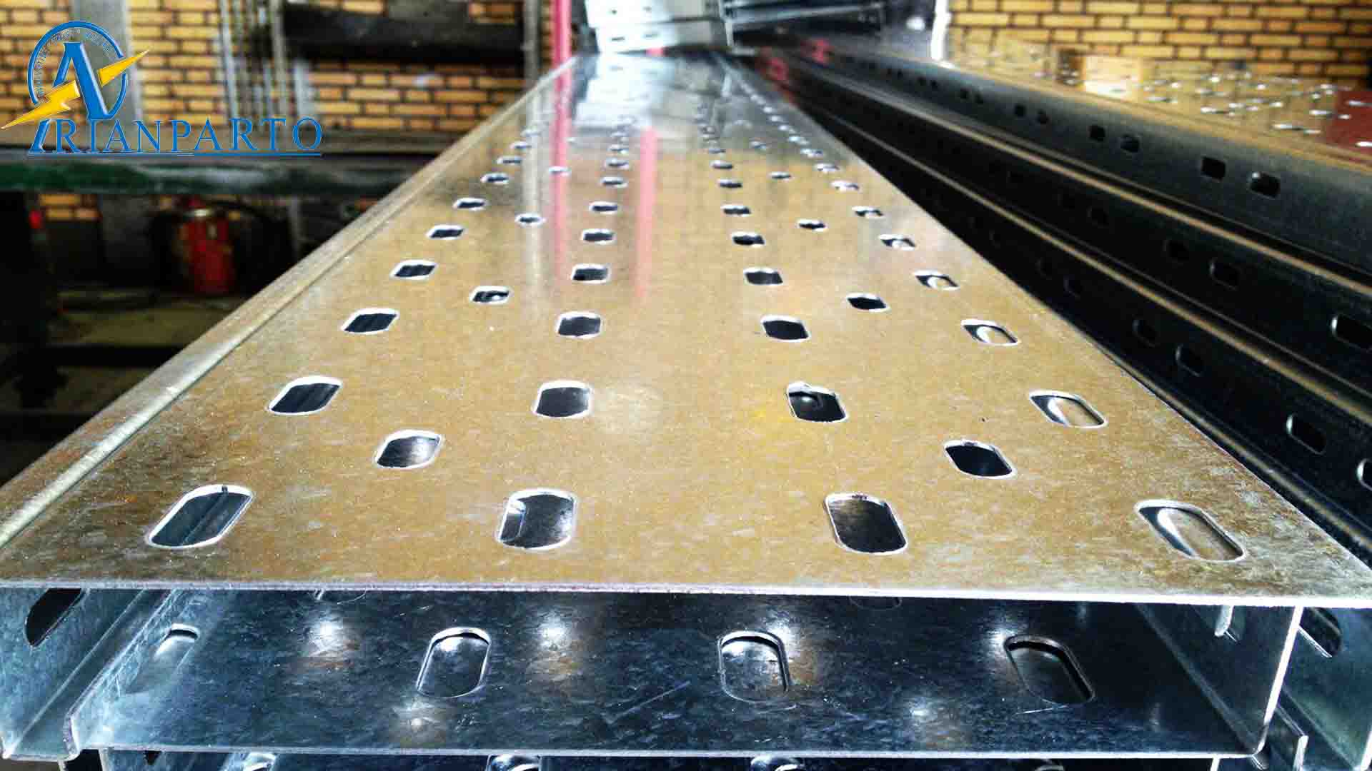 A metal plate with holes AI-generated content may be incorrect.